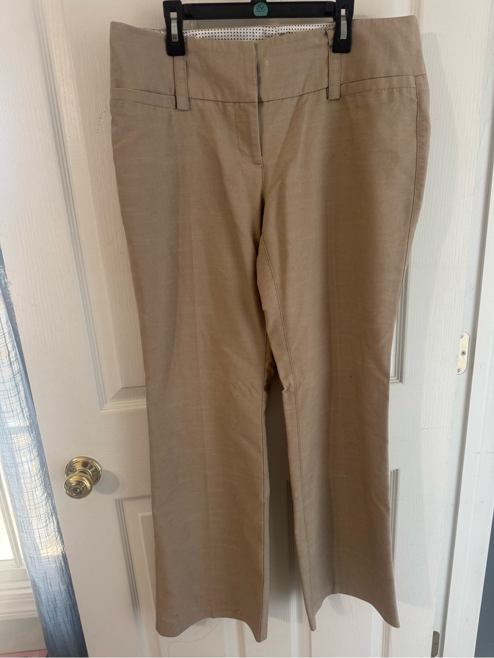Women’s Tailored Tan Dress Pants